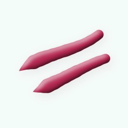 Rouge à lèvres haute tenue au squalane – Sanbit, aperçu de la teinte 08 Framboise