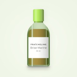 Huile à barbe Brise Marine authentique – Fraîcheline, flacon 30 ml
