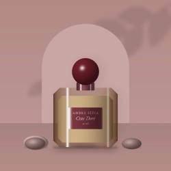 Parfum Ciste Doré flamboyant au café – Ambre Sépia, photo d'ambiance