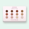 Palette yeux Melon Frais à l'huile de tournesol – Sopoong, 12 × 1 g, teinte Tons chauds