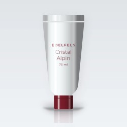 Crème hydratante Cristal Alpin au complexe de céramides – Edelfels, tube 75 ml