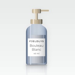 Crème hydratante Bouleau Blanc à l'huile de jojoba – Fjeldlys, flacon-pompe 40 ml