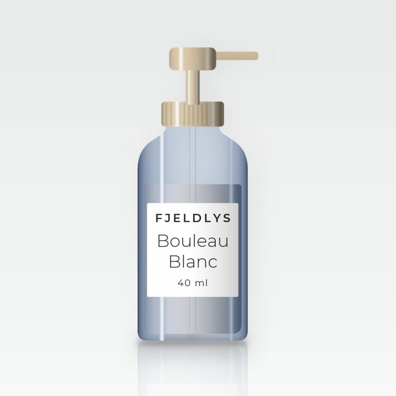 Crème hydratante Bouleau Blanc à l'huile de jojoba – Fjeldlys, flacon-pompe 40 ml