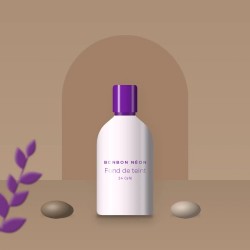 Fond de teint sans effet masque à l'aloe vera – Bonbon Néon, photo d'ambiance