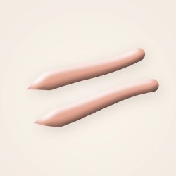 Gloss délicat à l'huile de camélia – Terre d'Ocrelle, aperçu de la teinte 02 Nude pêche