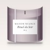Bougie parfumée Rituel du Soir intimiste – Maison Nuance, pot en verre 180 g