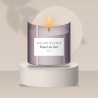 Bougie parfumée Rituel du Soir intimiste – Maison Nuance, photo d'ambiance