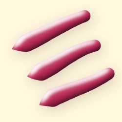 Vernis à ongles fortifiant à l'huile d'abricot – Bonbon Néon, aperçu de la teinte 09 Framboise