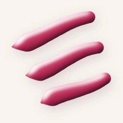 Vernis à ongles Quai Doré à l'huile d'abricot – Rive Opaline, aperçu de la teinte 09 Framboise