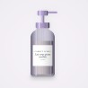 Lait corps peaux sensibles à l'huile de rose musquée – Carnet d'Iris, flacon-pompe 400 ml