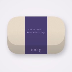 Savon surgras mains et corps au beurre de murumuru – Carnet d'Iris, pain 100 g