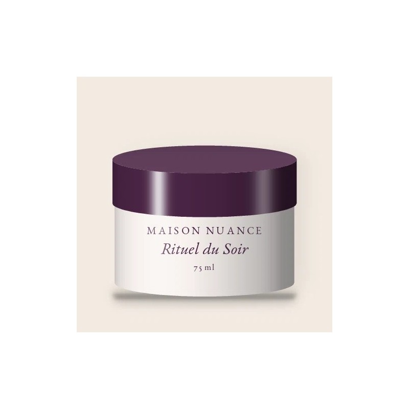Masque visage désaltérant Rituel du Soir – Maison Nuance, pot 75 ml
