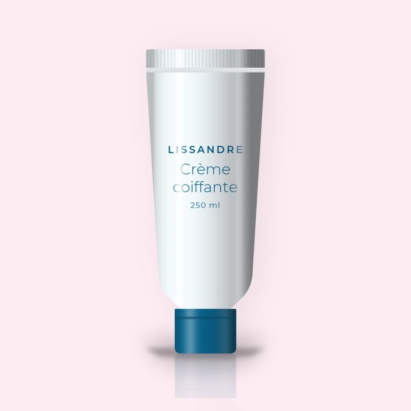 Crème coiffante fixation légère au squalane végétal – Lissandre, tube 250 ml