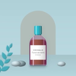 Fond de teint couvrance modulable à l'acide hyaluronique – Chromalie, photo d'ambiance