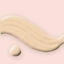 Fond de teint résistant à l'eau à la niacinamide – Yukimori, aperçu de la teinte 04 Ivoire doré