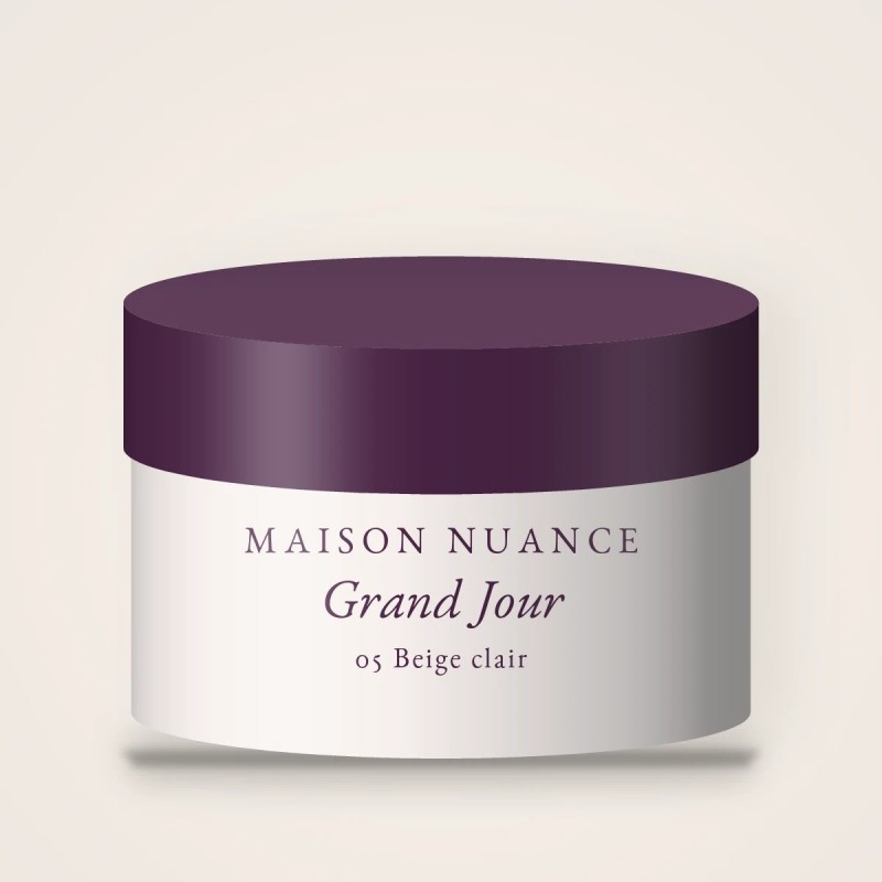 Poudre Grand Jour effet soin – Maison Nuance, pot 12 g, teinte 05 Beige clair