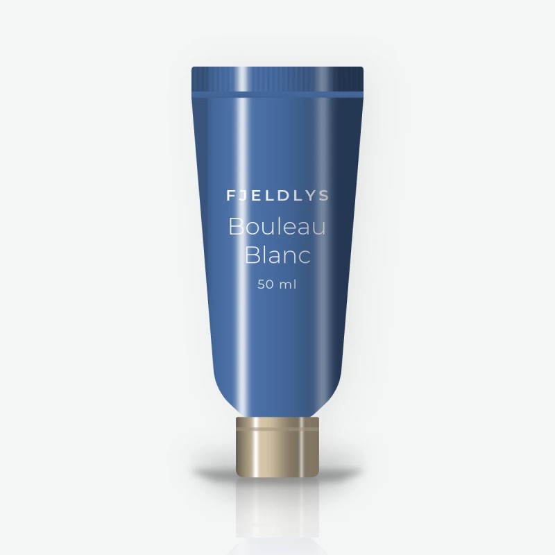 Crème hydratante Bouleau Blanc à l'eau de bleuet – Fjeldlys, tube 50 ml