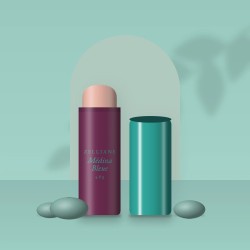 Médina Bleue baume à lèvres repulpant – Zelliane, photo d'ambiance