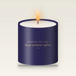 Bougie parfumée raffinée à la tubéreuse – Herbier de Lune, pot en verre 70 g