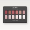 Palette yeux haute pigmentation à la poudre de riz Pluie Fine 12 × 1 g – Yukimori, 12 × 1 g, teinte Tons rosés
