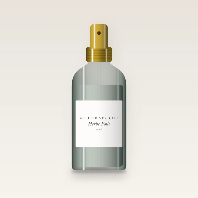 Déodorant Herbe Folle anti-traces – Atelier Verdure, flacon spray 75 ml