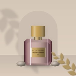 Parfum alchimique à l'immortelle – Balcon Pourpre, photo d'ambiance