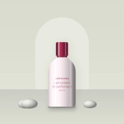 Lait solaire réconfortant au beurre de cacao SPF 50 – Sopoong, photo d'ambiance