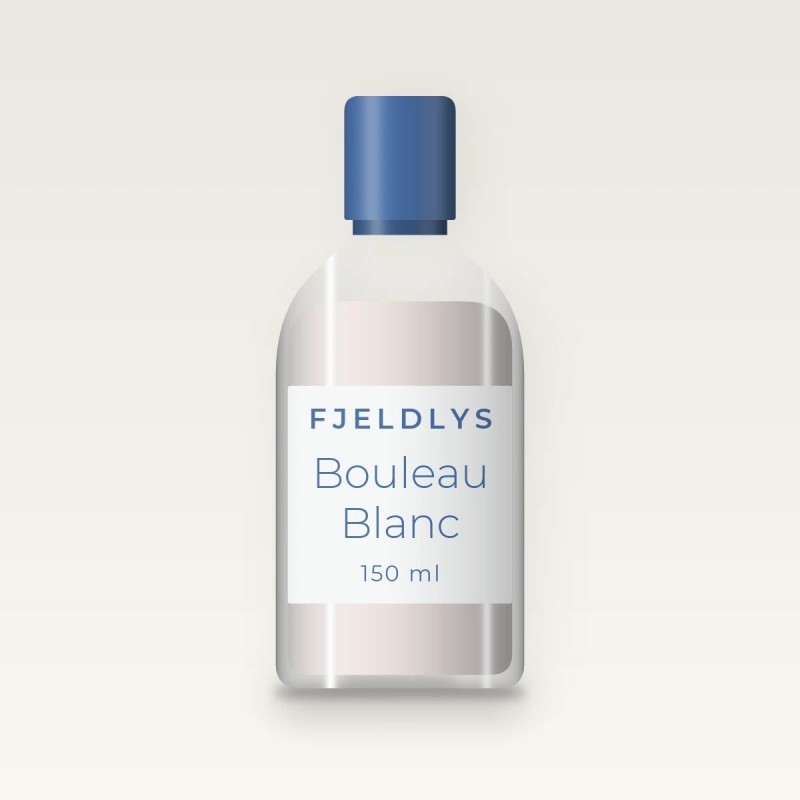 Nettoyant visage Bouleau Blanc à l'huile de tournesol – Fjeldlys, flacon 150 ml