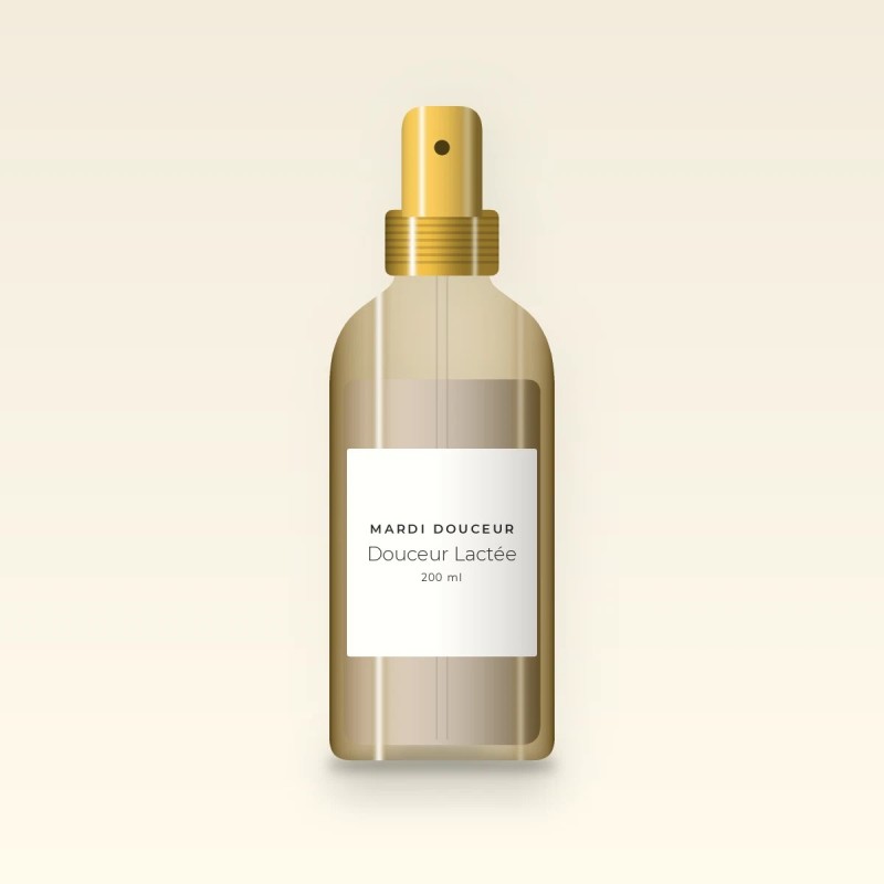 Lotion tonique Douceur Lactée à l'eau de rose – Mardi Douceur, flacon spray 200 ml