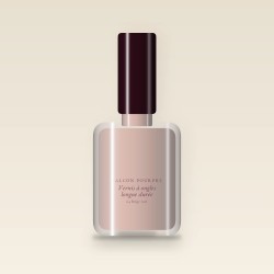 Vernis à ongles longue durée à l'huile de jojoba – Balcon Pourpre, flacon 10 ml, teinte 04 Beige rosé