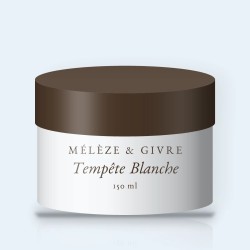 Masque capillaire soin profond Tempête Blanche – Mélèze & Givre, pot 150 ml