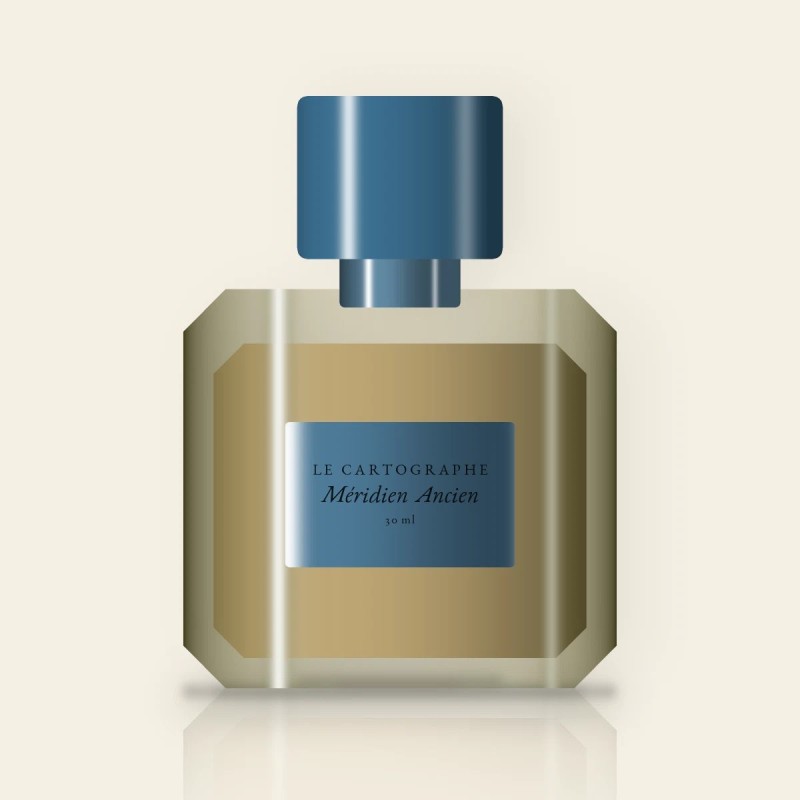 Parfum Méridien Ancien flamboyant – Le Cartographe, flacon 30 ml