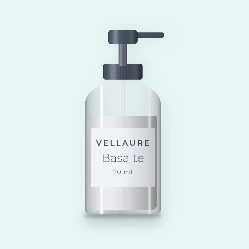 Contour des yeux Basalte à l'extrait de fragon – Vellaure, flacon-pompe 20 ml