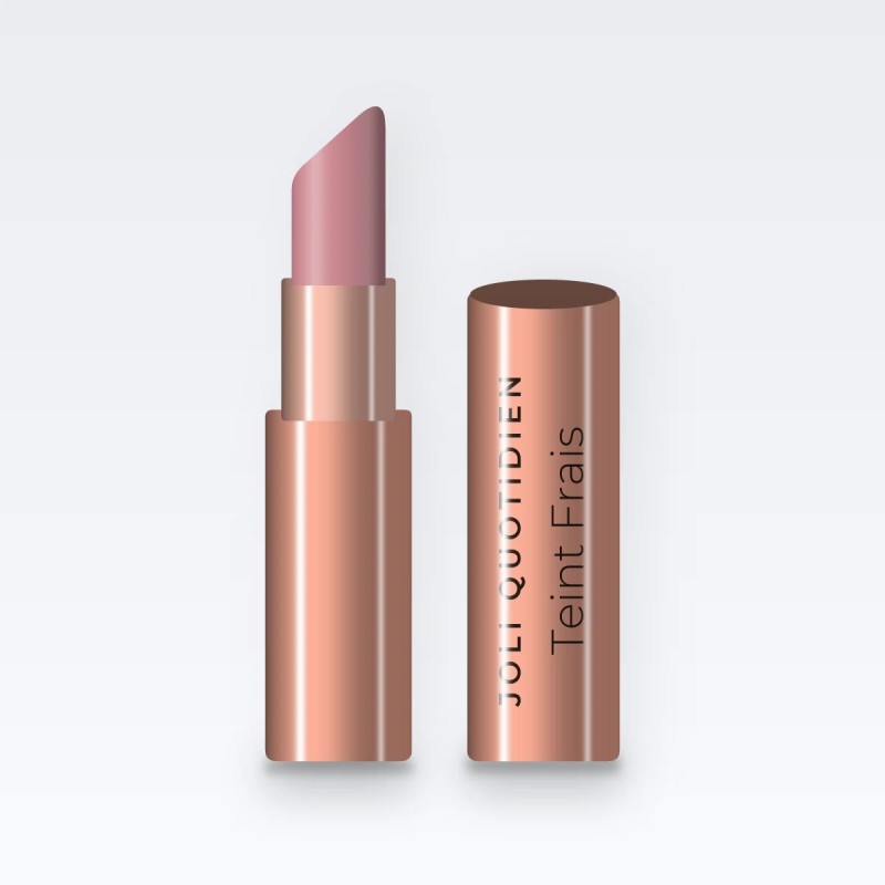 Rouge à lèvres sensoriel Teint Frais – Joli Quotidien, étui 3,8 g, teinte 04 Rose poudré