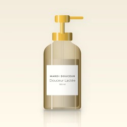 Soin sans rinçage Douceur Lactée au beurre de karité – Mardi Douceur, flacon-pompe 100 ml