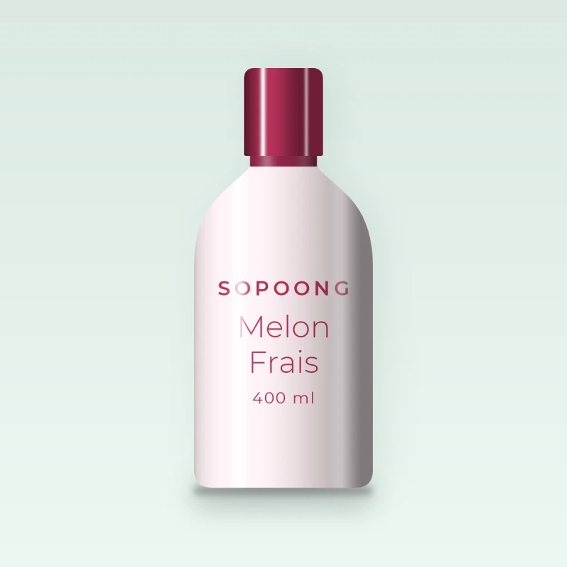 Lait corps Melon Frais extra-doux – Sopoong, flacon 400 ml
