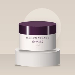 Gommage visage éclat Essentiels – Maison Nuance, photo d'ambiance