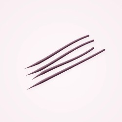 Eyeliner effet œil de biche à l'huile de coco – Sopoong, aperçu de la teinte Prune