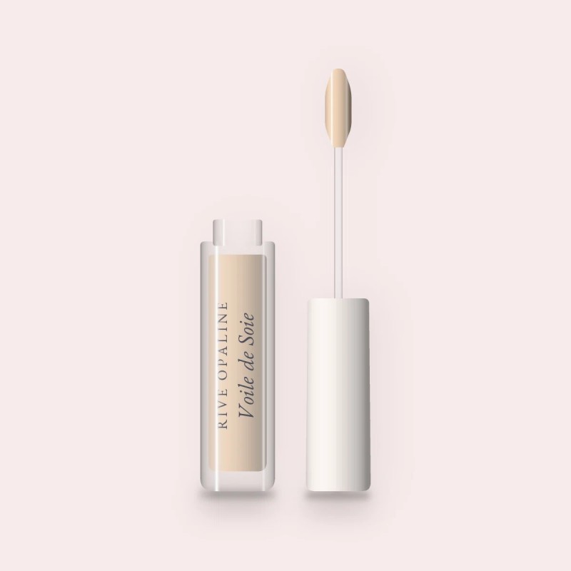 Correcteur longue durée Voile de Soie – Rive Opaline, flacon applicateur 8 ml, teinte 02 Ivoire
