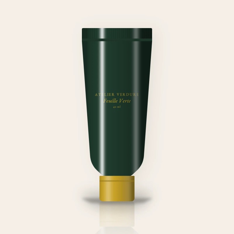 Crème hydratante équilibrante Feuille Verte – Atelier Verdure, tube 40 ml