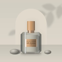 Parfum Selle Ancienne au géranium rosat – Selle & Silex, photo d'ambiance