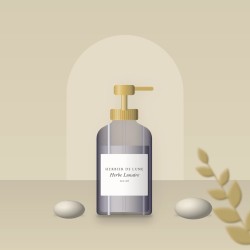 Lait corps Herbe Lunaire à la provitamine B5 – Herbier de Lune, photo d'ambiance