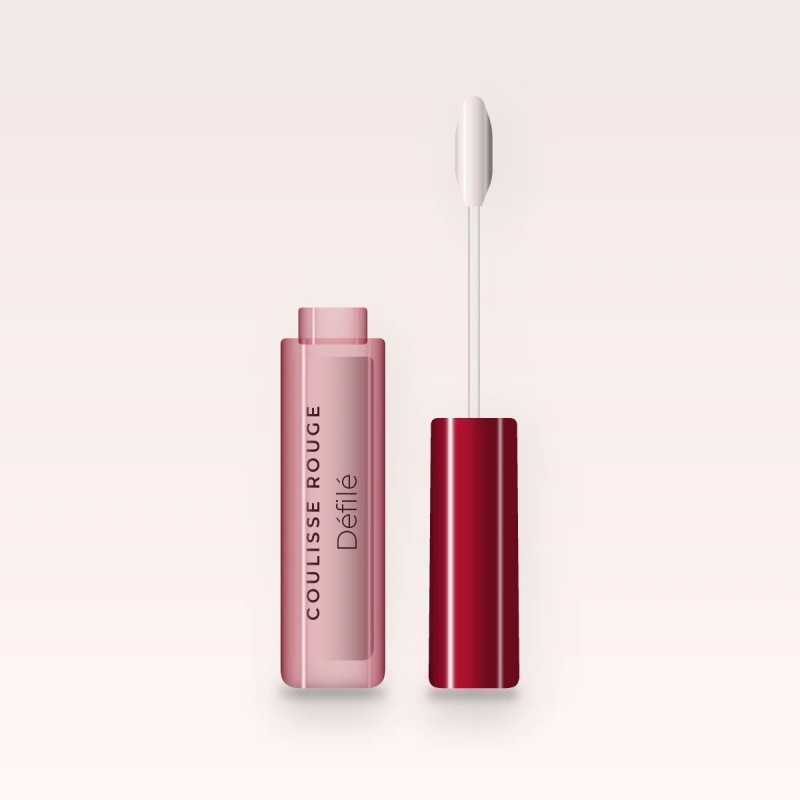 Gloss Défilé à l'huile de grenade – Coulisse Rouge, flacon applicateur 8 ml, teinte 01 Cristal