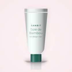 Correcteur Soie de Bambou à l'eau de bleuet – Sanbit, tube 4 ml, teinte 03 Beige clair