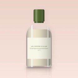 Shampooing protecteur à la fleur d'oranger – Les Jardins d'Aulne, flacon 100 ml