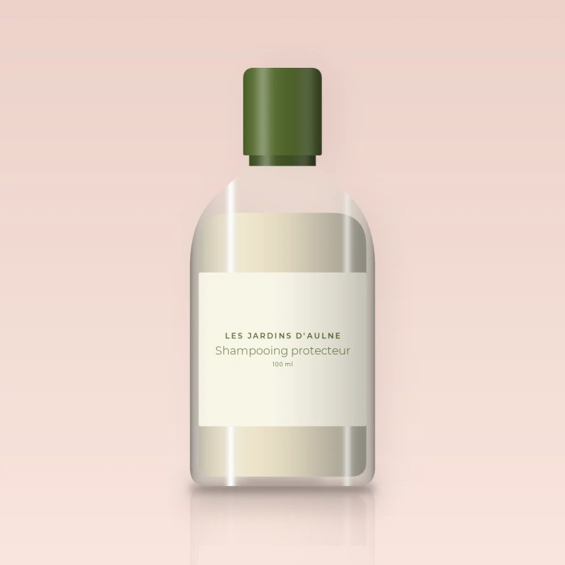Shampooing protecteur à la fleur d'oranger – Les Jardins d'Aulne, flacon 100 ml