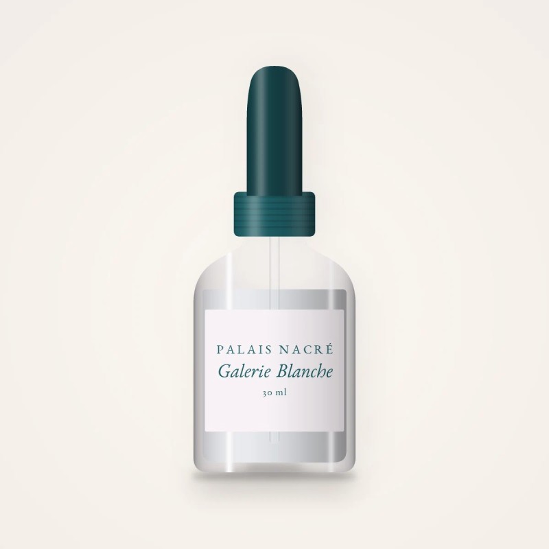 Sérum Galerie Blanche à l'acide salicylique – Palais Nacré, flacon compte-gouttes 30 ml