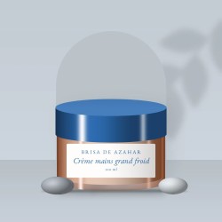 Crème mains et ongles grand froid au squalane – Brisa de Azahar, photo d'ambiance