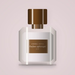 Parfum sophistiqué au cèdre de l'Atlas – Ambre Sépia, flacon 30 ml