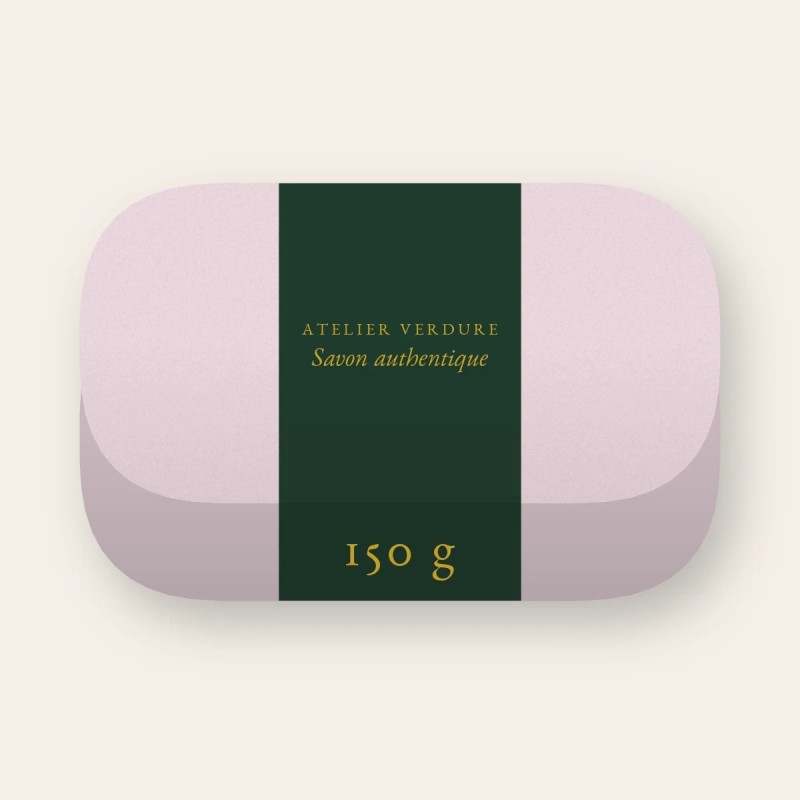 Savon surgras authentique à l'huile de camélia – Atelier Verdure, pain 150 g
